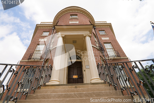 Image of Federal Adamsesque Building Steps Washington DC