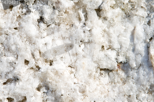 Image of Full Frame Macro Rough White Quartz Crystals