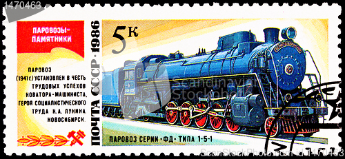 Image of Soviet FD 21-3000 Steam Locomotive 