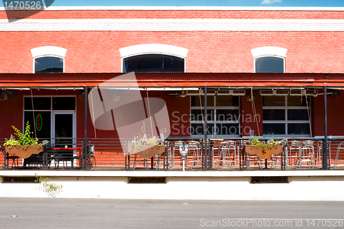 Image of Facade  Southwest Cafe Restaurant Sidewalk United States
