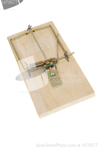 Image of Mousetrap isolated on White Background