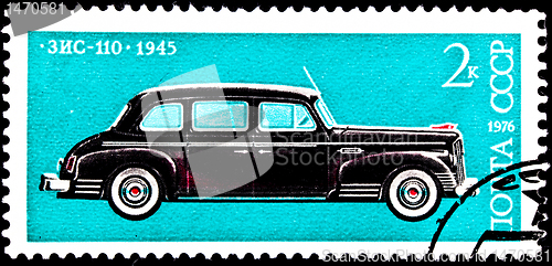 Image of Soviet Russia ZIS 110 Limousine Automobile Car