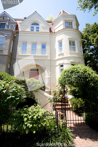 Image of Richardsonian Romanesque Row House Home Washington