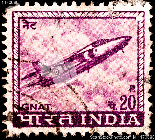 Image of Indian Flying Folland Gnat Fighter Jet 