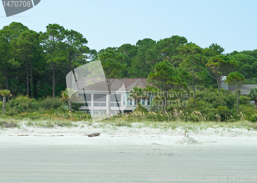 Image of Upscale Beach House, Sea Oats, Hilton Head Island, South Carolin