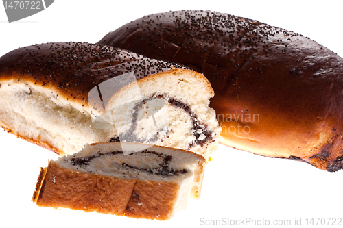 Image of Bun with poppy seeds