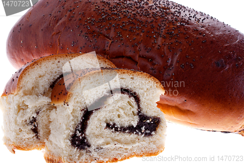 Image of Bun with poppy seeds