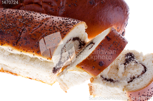 Image of Bun with poppy seeds