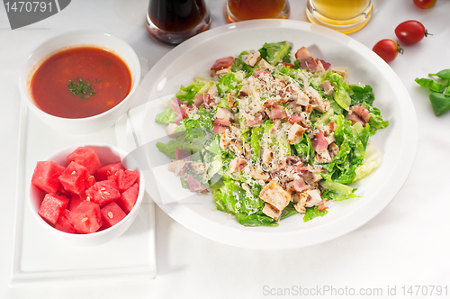 Image of fresh caesar salad