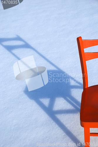 Image of Orange chair  