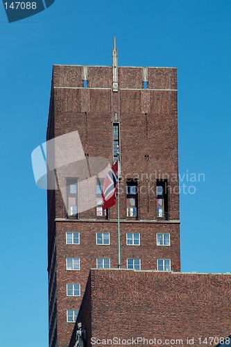 Image of Tower of the City Hall of Oslo