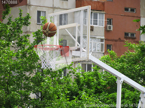 Image of  outdoor basketball 