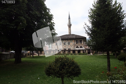 Image of Aladza painted mosque, Tetovo, Macedonia