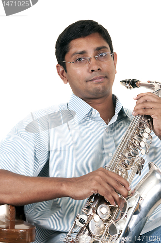 Image of Sax Player