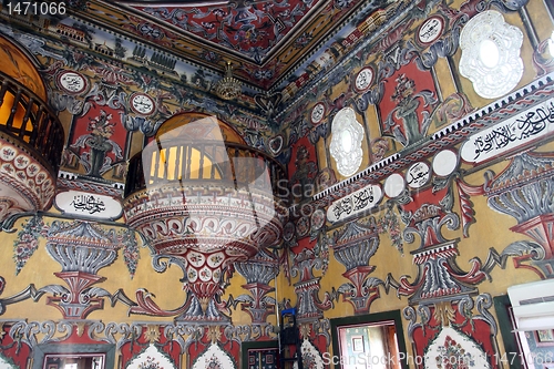 Image of Aladza painted mosque, Tetovo, Macedonia