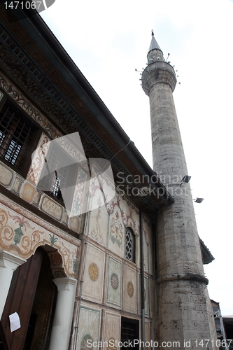 Image of Aladza painted mosque, Tetovo, Macedonia