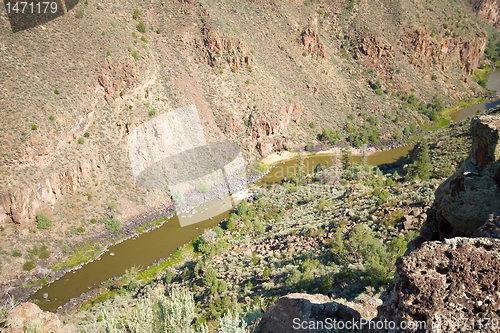 Image of Rio Grande River Gorge, North Central New Mexico