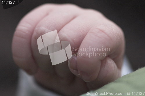 Image of An infants fist