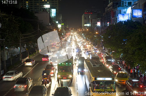 Image of Bangkok traffic jam