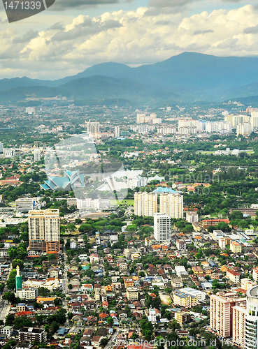 Image of  Kuala Lumpur at sunse