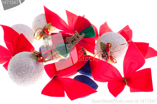 Image of christmas tree ornaments