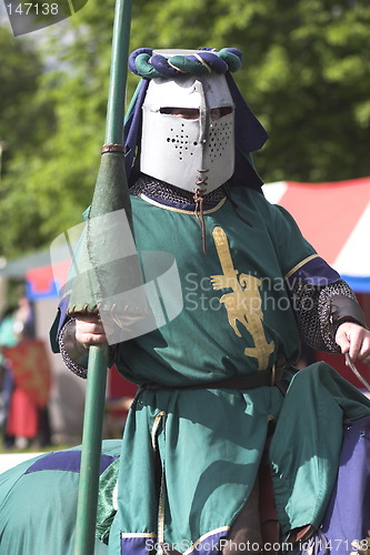 Image of A knight in shining armour