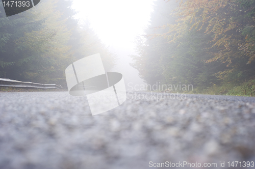 Image of Foggy road