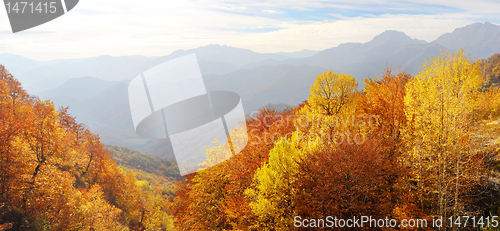 Image of Balkan Mountains in the fall