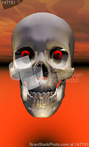 Image of Halloween skull