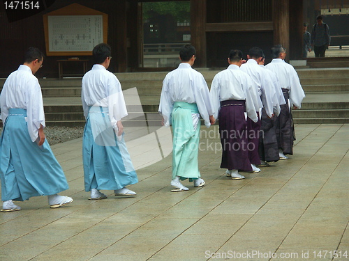 Image of Tokyo  buddists, monks