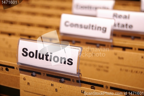 Image of solution