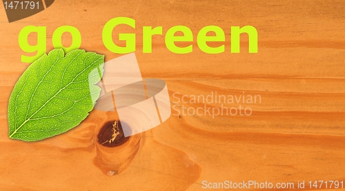 Image of go green