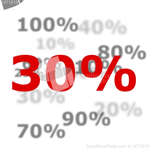 Image of 30 percent