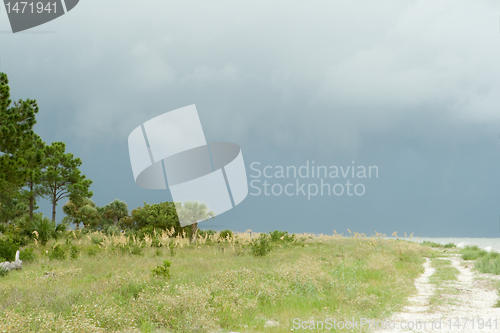 Image of Storm Over Atlantic Ocean, Hilton Head Island, South Carolina Fo