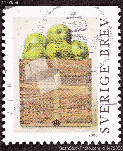 Image of Stamp Philip Von Schantz Peck Green Apples Box