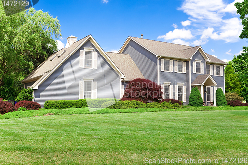 Image of Maryland Single Family Home Colonial Georgian Lawn