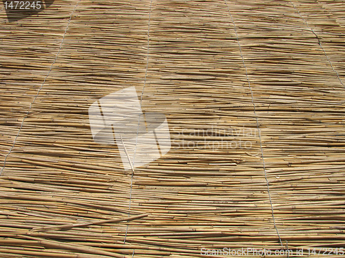 Image of  roof made of cane