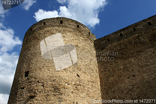 Image of tower of ancient fortress