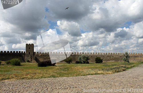 Image of yard of fortress