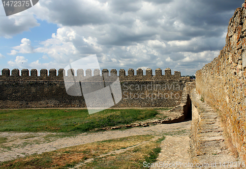 Image of wall of fortress