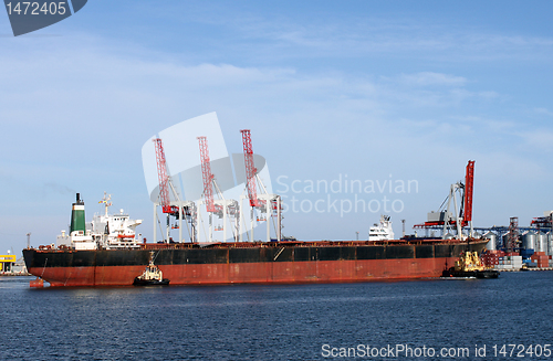 Image of dry cargo ship