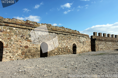 Image of wall of fortress