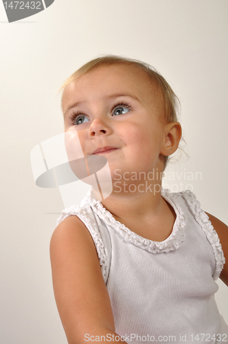 Image of happy toddler girl