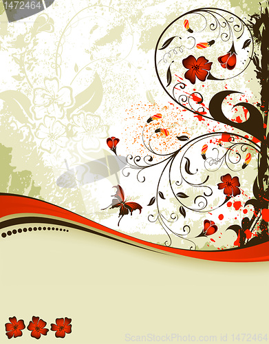 Image of Floral background