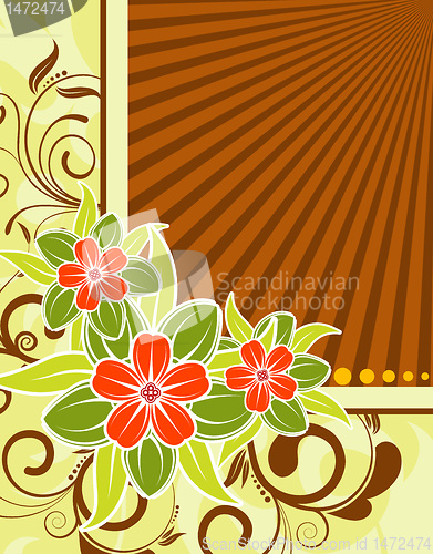Image of Floral frame