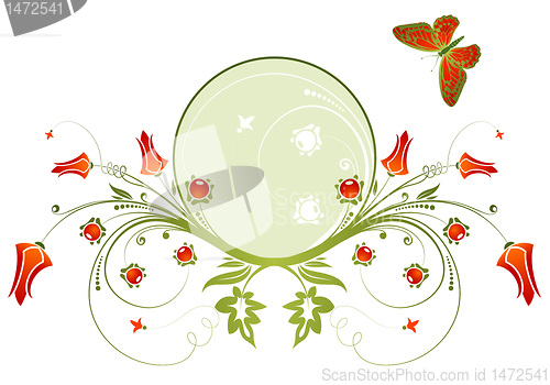 Image of Floral frame