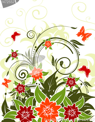 Image of Flower background