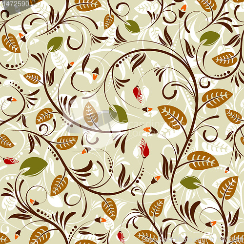 Image of Flower seamless pattern