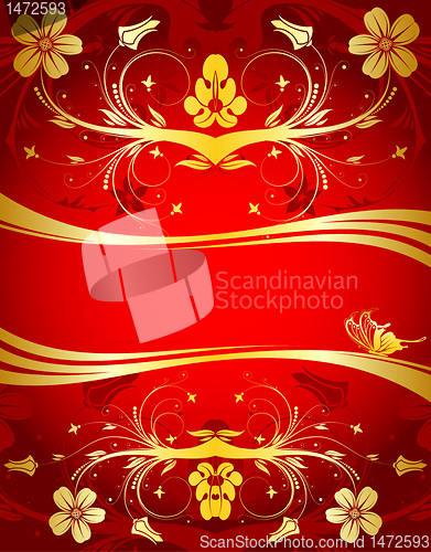 Image of Floral frame