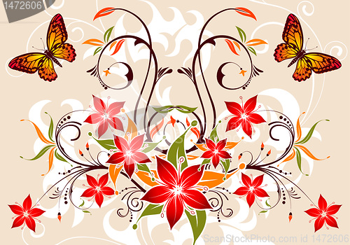 Image of Floral background